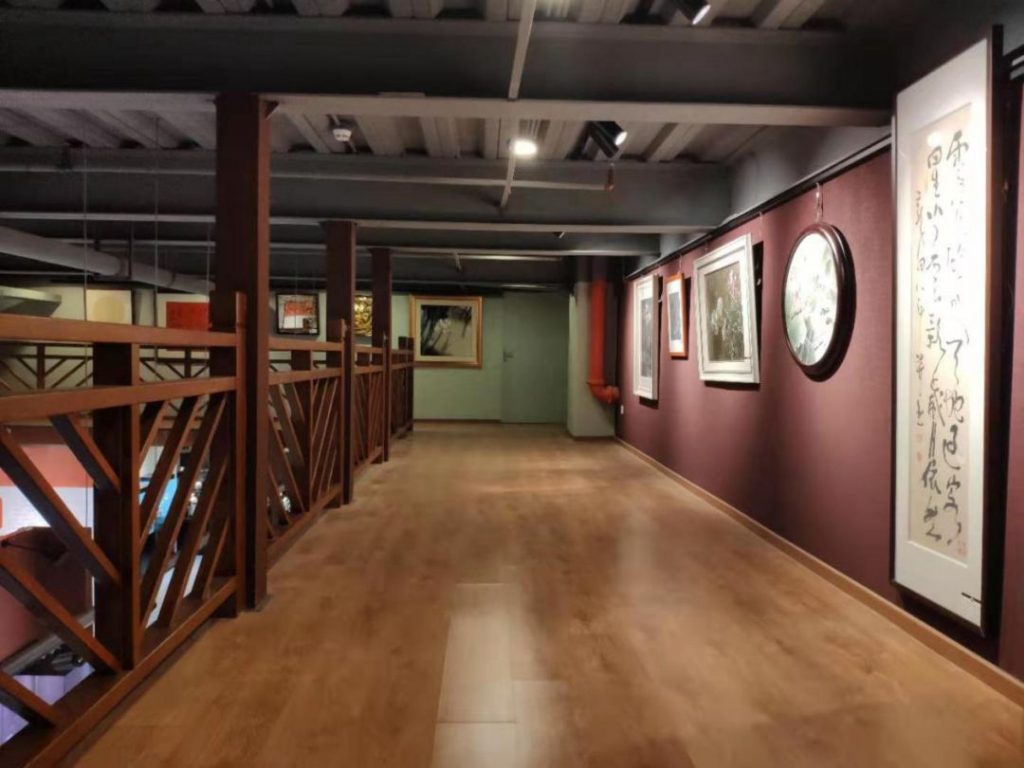 巖星建設|廣東嶺南工藝美術館工程設計插圖(6) 二樓展區(qū)