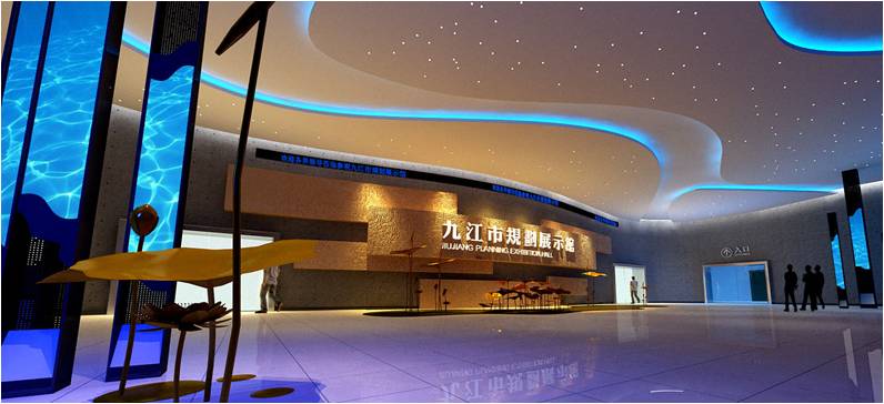 城市規(guī)劃數(shù)字展廳插圖 城市規(guī)劃數(shù)字展廳插圖