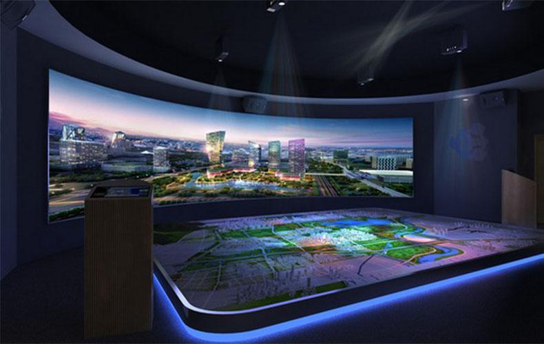 展廳設(shè)計|投影沙盤在地產(chǎn)行業(yè)中的應(yīng)用插圖(1) ?????±?2????3